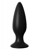 Анальная вибропробка большая Elite Large Rechargeable Anal Plug 13,5 см (Цвет: Черный, арт. AST4774-23 PD)