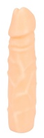 Насадка на пенис Nature Skin  с вибропулей, 19 см. (Цвет: Телесный, арт. KAZ5875910000)