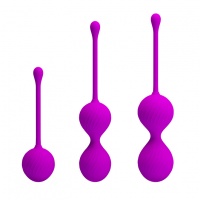 Набор вагинальных шариков Pretty Love Kegel Balls  - Baile (Цвет: Фиолетовый, арт. BIOBI-014505)