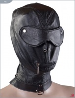 Шлем на ошейнике, чёрный, размер универсальный