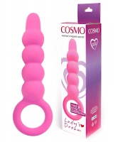 Анальный стимулятор Cosmo, 14.1 см (Цвет: Розовый, арт. BIOCSM-23083)