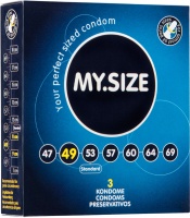Презервативы MY.SIZE - 4.9 см - 3 шт (Арт. INS2462MS)