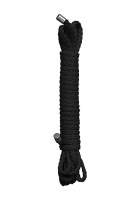 Веревка для бондажа Kinbaku Rope 5m Black RED SH-OU044BLK