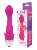 Вибромассажер для точки G Cosmo 13,7 см. (Цвет: Розовый, арт. BIOCSM-23098)